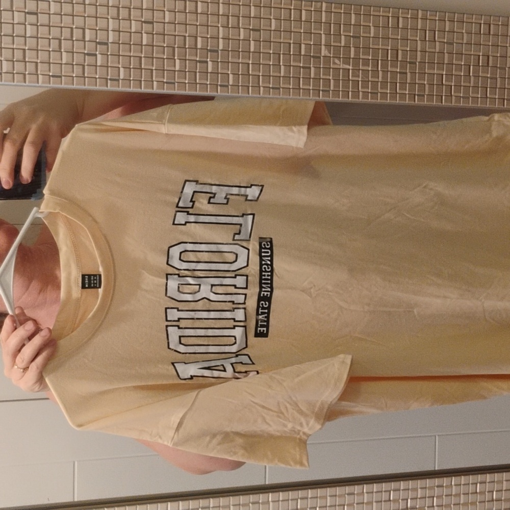 Shein Florida Sunshine State Oversized Tee. Brand New
